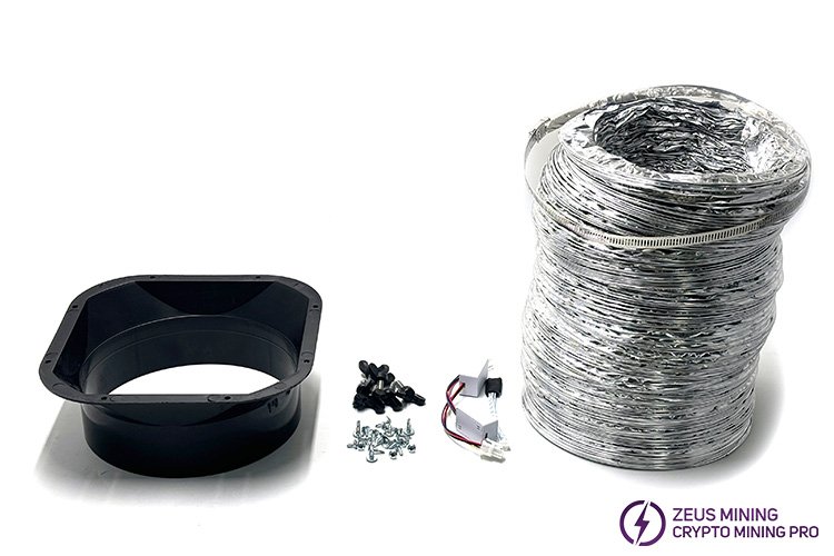 Crypto miner silencer kit for ASIC miner Crypto miner silencer kit for ASIC miner