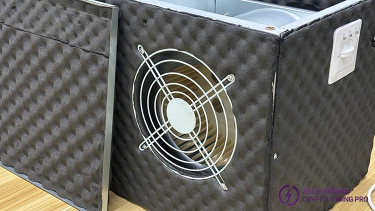 adjustable speed miner silencer for ASIC miner adjustable speed miner silencer for ASIC miner