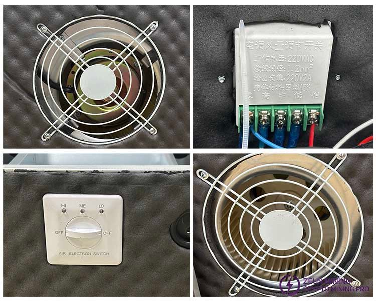 speed adjustable Crypto miner silencer speed adjustable Crypto miner silencer