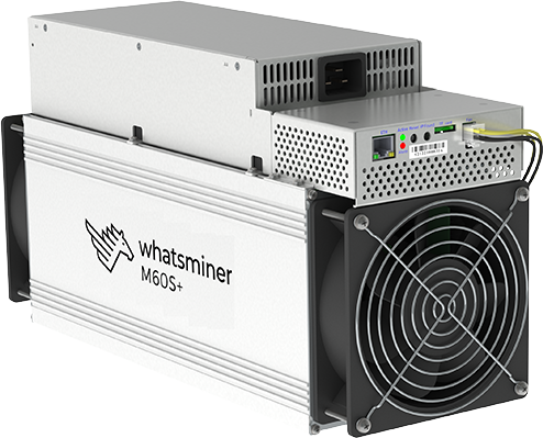 MicroBT Whatsminer M60S+ 204-208 TH/s
